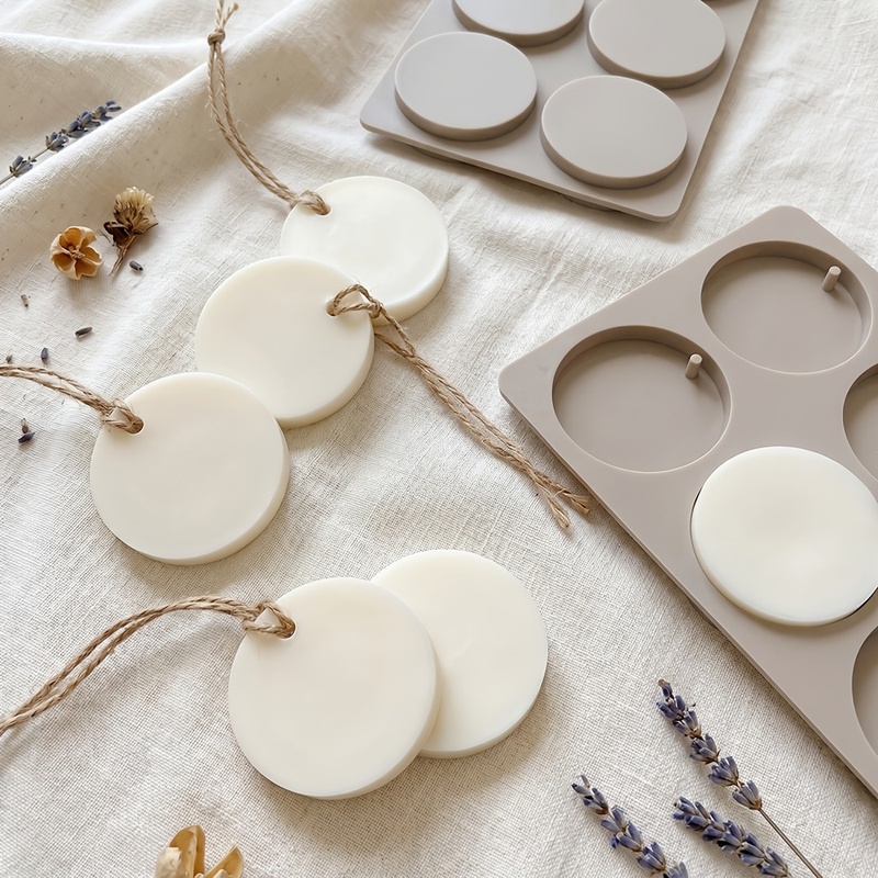 Moule en silicone rond à 6 cav - Soap Making Kit For Beginners avis et prix