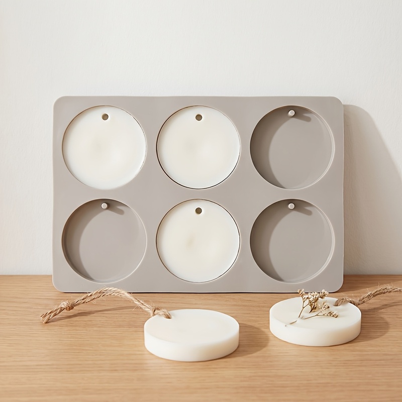 Moule en silicone rond à 6 cav - Soap Making Kit For Beginners avis et prix