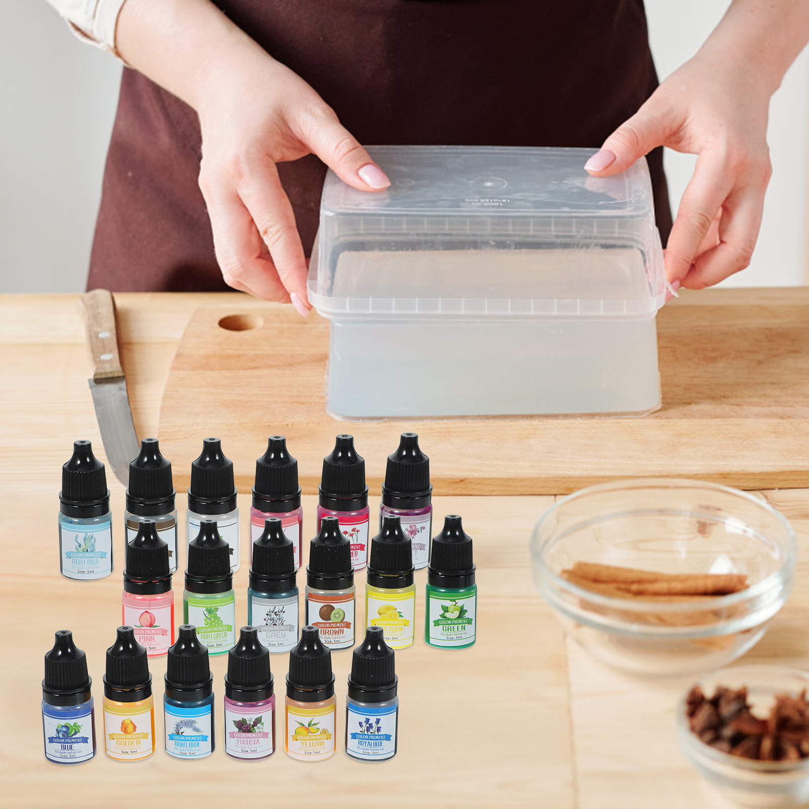 1 Boîte de pigments de diffusi - Soap Making Ins avis et prix